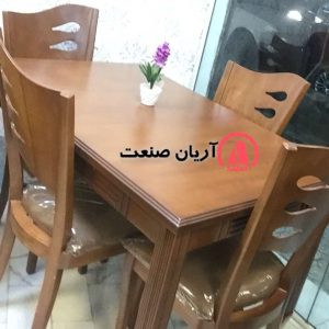 صندلی چوبی ، میز ناهارخوری چوبی