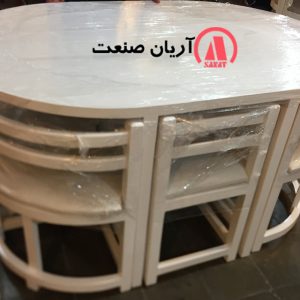 میز ناهار خوری کم جا