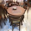 میز غذاخوری بیضی