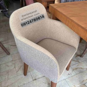 صندلی رستورانی مدرن دسته دار