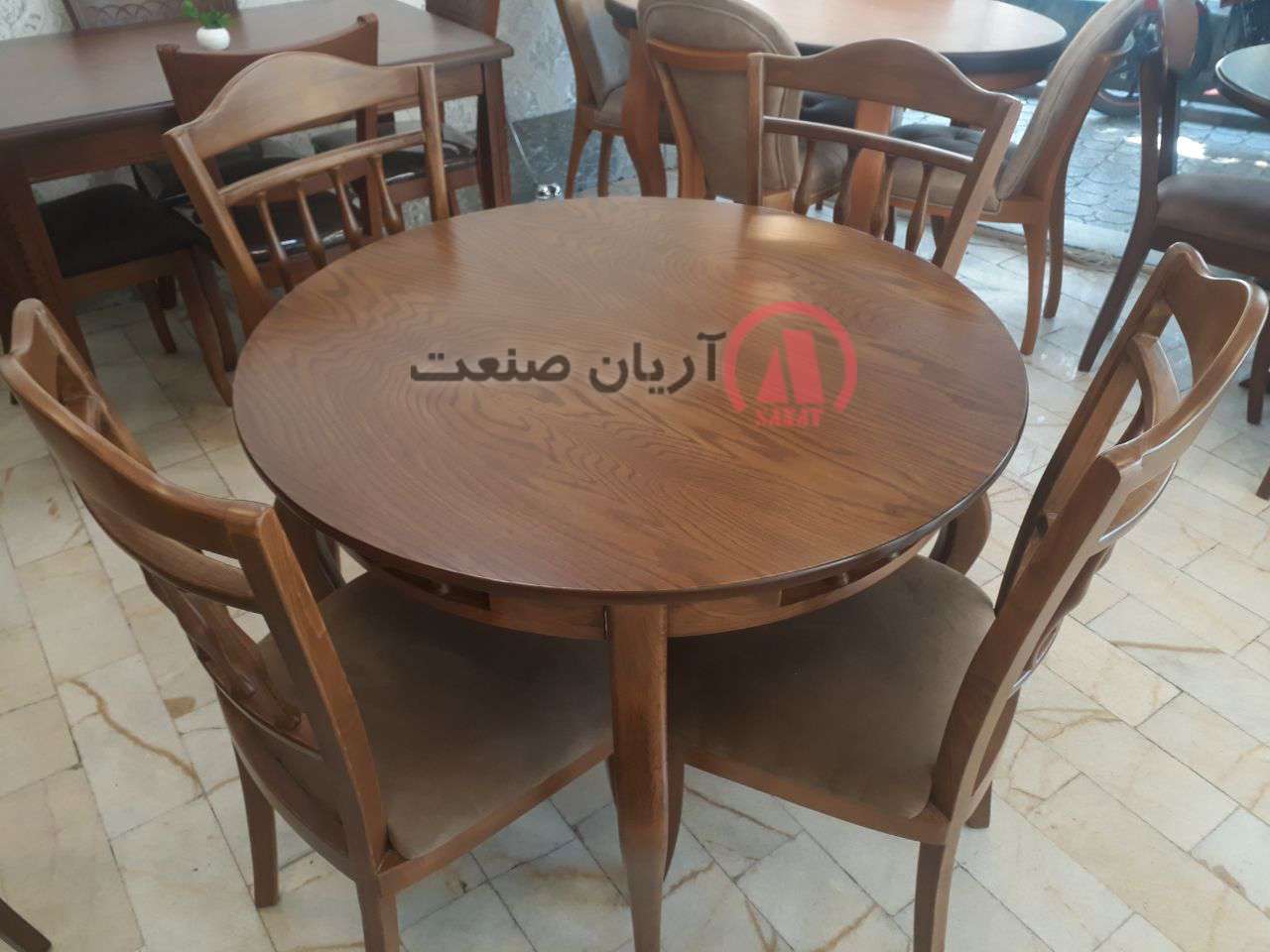 صندلی چوبی ایفل ، میز چوبی ایفل