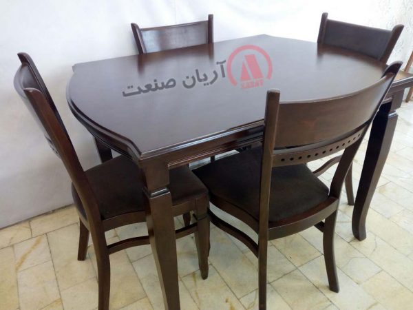 صندلی چوبی درنا ، میز چوبی درنا