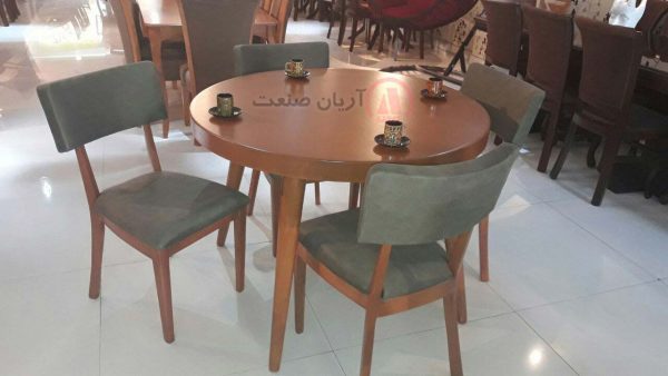 صندلی چوبی بلوط ، میز ناهارخوری چوبی بلوط