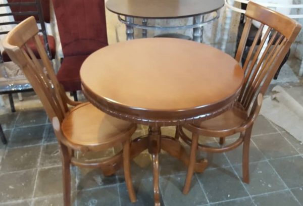صندلی چوبی ، صندلی لهستانی ، میز گرد