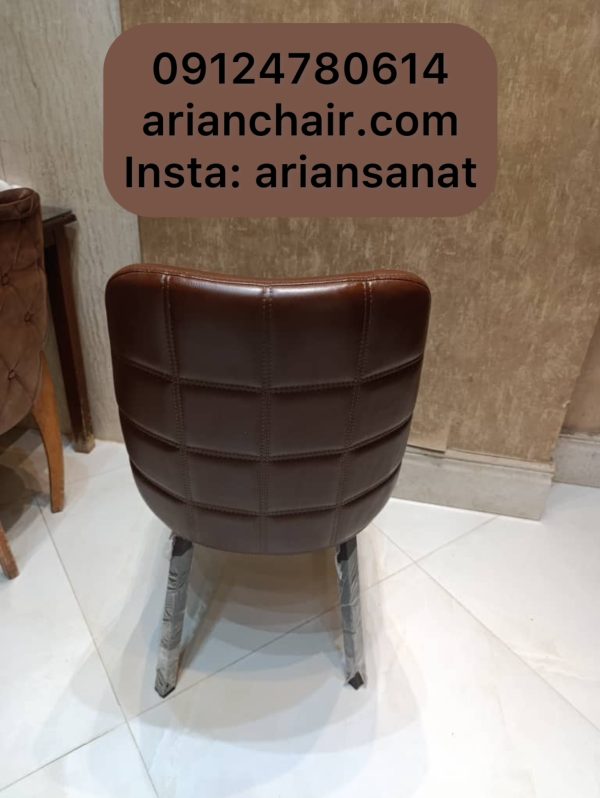 صندلی رستورانی فلزی مدل کاج