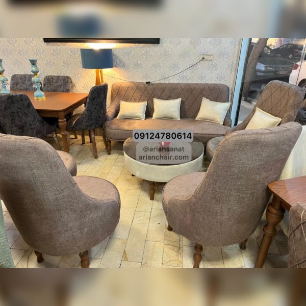 ست مبل و میز ناهارخوری مدل ارمغان
