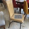 صندلی رستورانی فلزی مدل پرنسا